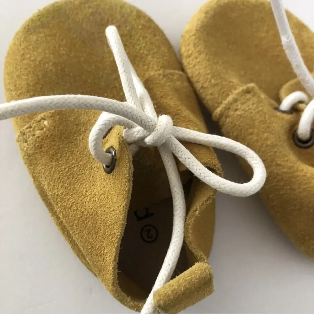 Piper Finn Suede Oxford Soft Sole Shoes